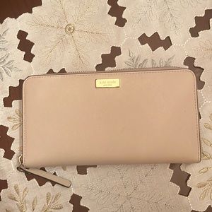 COPY - Authentic Kate Spade genuine leather large wallet.